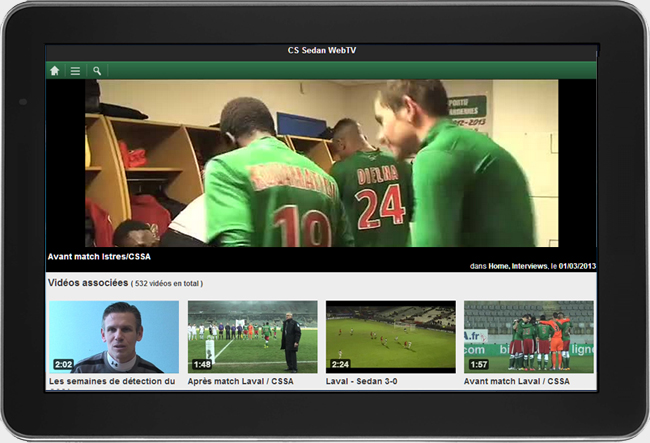 WebTV Light™ tab tablettes